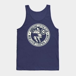 Hardcore Lifter Club Muscle Builder Heavy Iron Tank Top